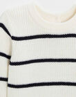 Pull en tricot rayé IJIM 23 / 24IU2011N13001