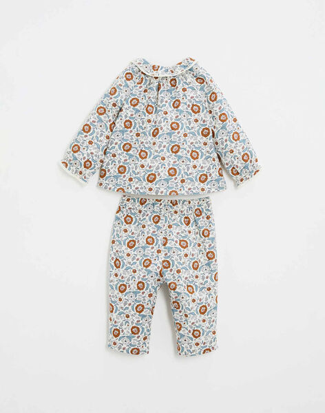 Pyjama deux pièces imprimé fleurs IXO 23 / 24IX6511N33218