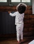 Pyjama enfant en côtes imprimé automne IWILD 23-K / 24IX9213N33001