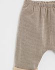 Pantalon en vichy beige et gris ILKAI 23 / 24IU2111N03080