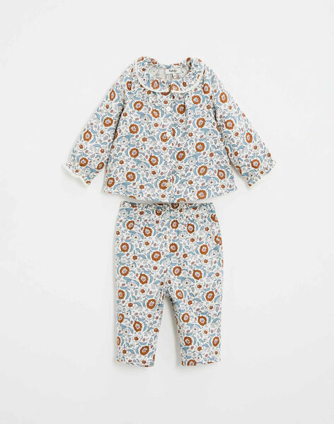 Pyjama deux pièces imprimé fleurs IXO 23 / 24IX6511N33218