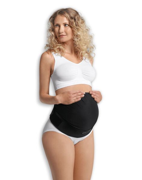 FAGINEY Ceinture de soutien de maternité, ceinture de soutien de grossesse,  épaule croisée réglable pour la protection de la taille de l'estomac de la  parturiente femme enceinte 