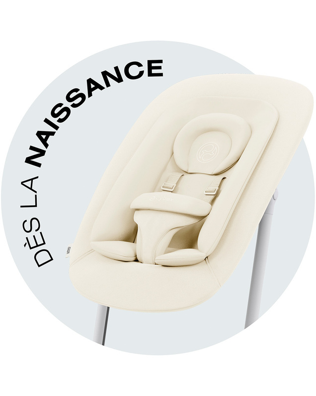 Transat Gold Lemo/Click & Fold Coloris Canvas White Cybex
