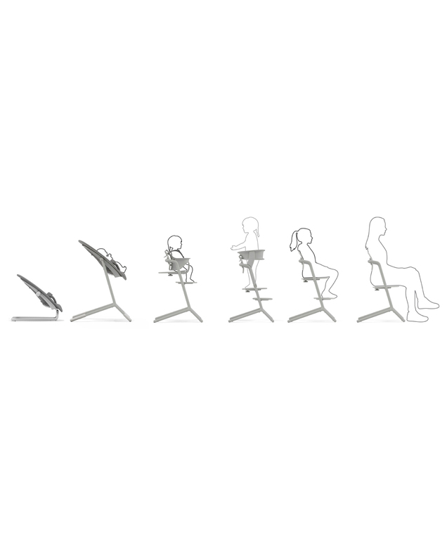 Socle pour transat Lemo/Click & Fold Coloris Suede Grey Cybex