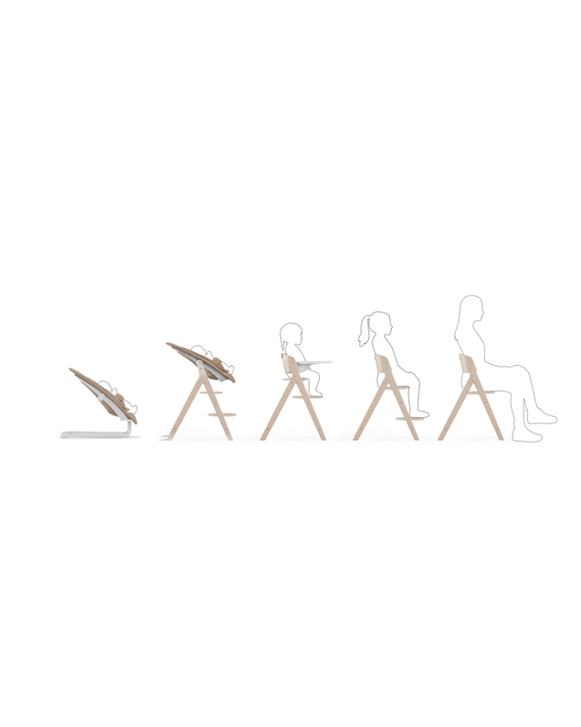 Socle pour transat Lemo/Click & Fold Coloris Suede Grey Cybex
