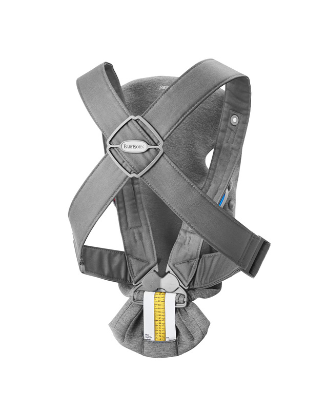 Porte-bébé Mini Jersey 3D Coloris gris foncé Babybjörn
