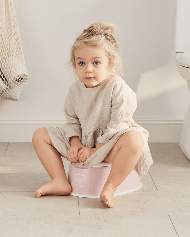 Pot Smart Coloris rose pastel/blanc Babybjörn