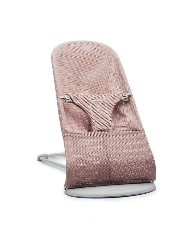 Transat Bliss Mesh Coloris rose poudré Babybjörn