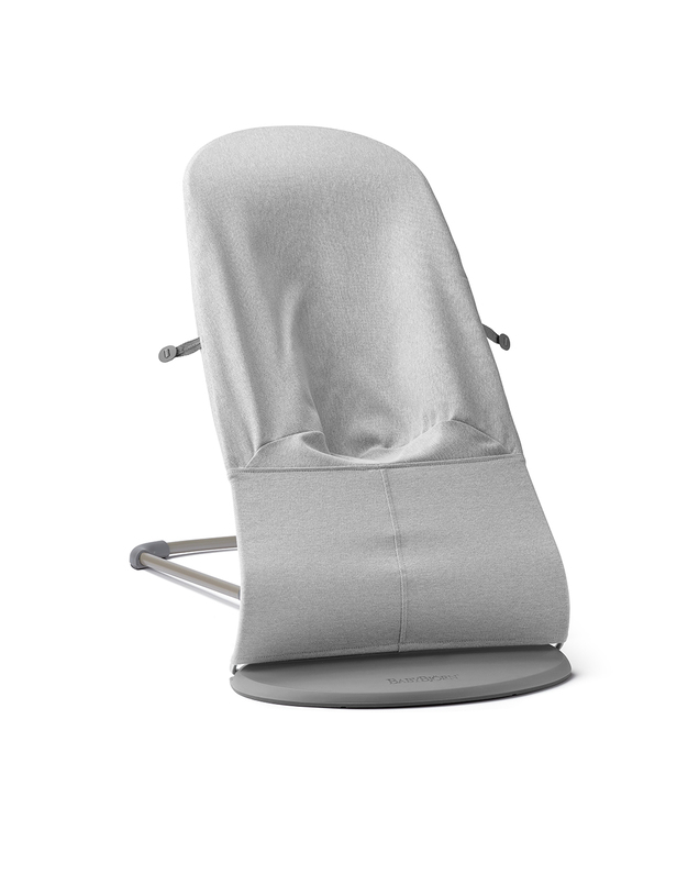 Transat Bliss tissé chiné Coloris gris clair Babybjörn