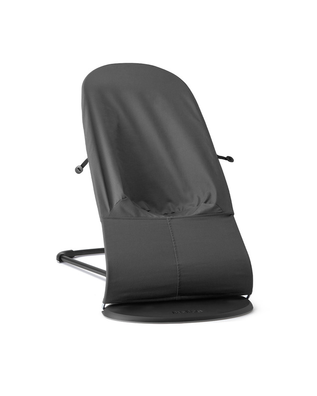 Transat Balance Soft jersey tissé Colors gris foncé Babybjörn