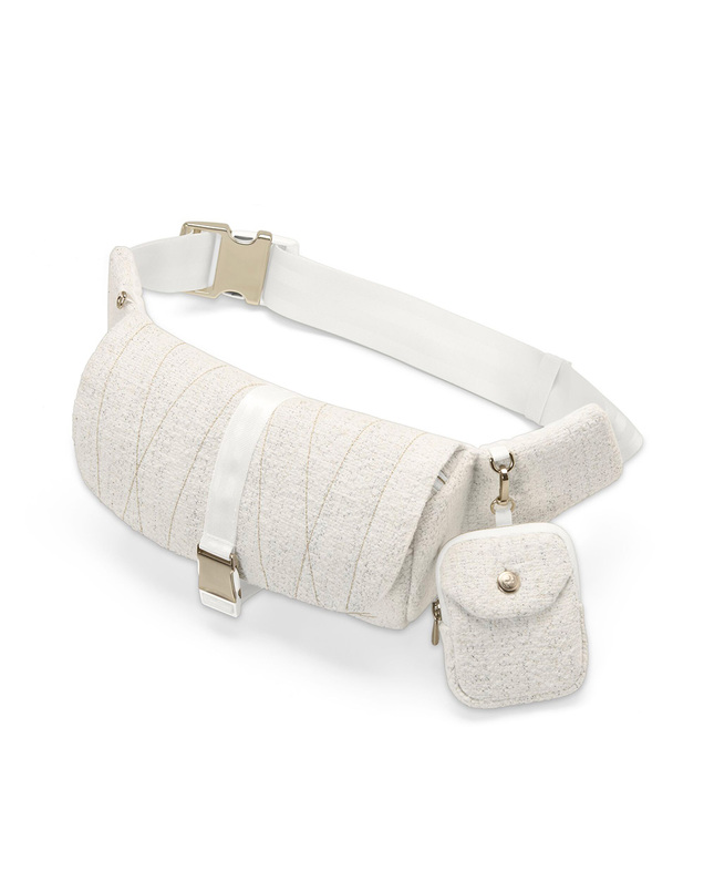 Sac Banane bouclé Coloris Cream White Cybex