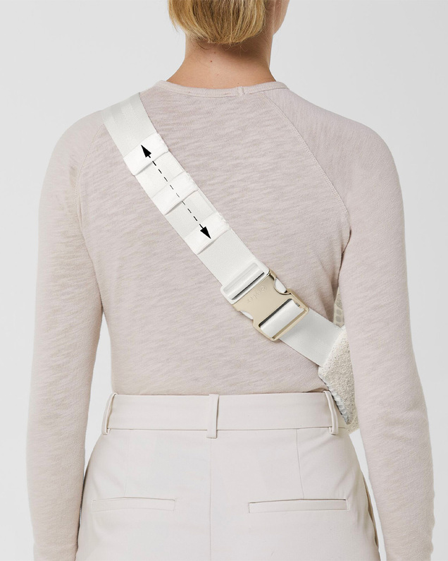Sac Banane bouclé Coloris Cream White Cybex