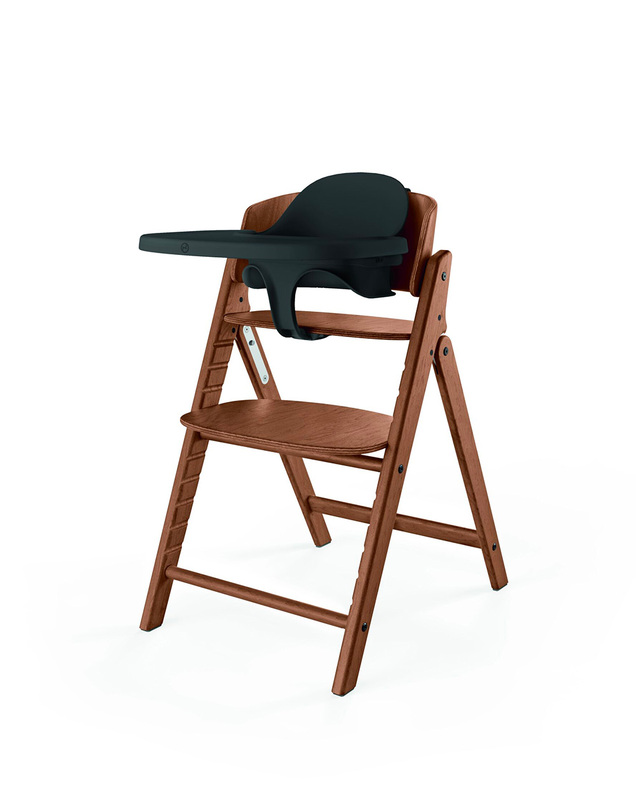 Chaise haute Click & Fold 4-en-1 Coloris all natural dark Cybex