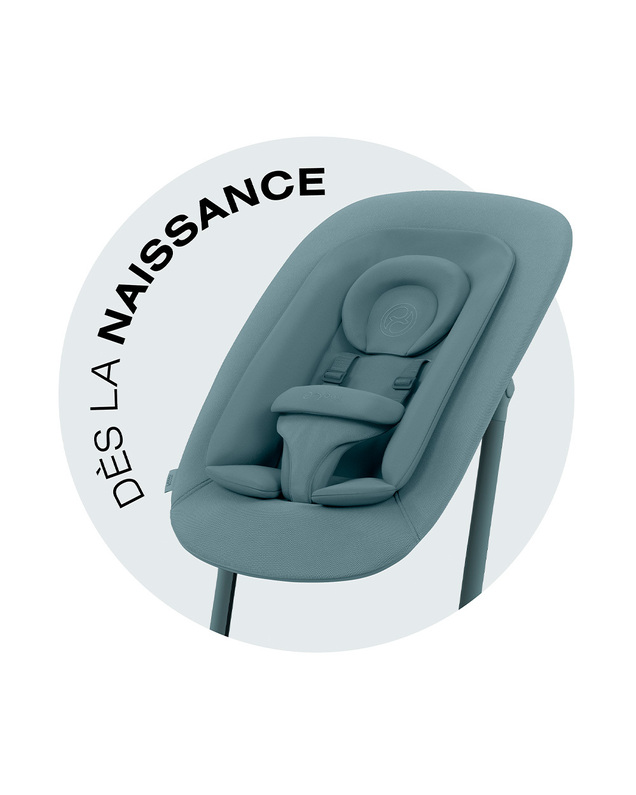 Transat Gold Lemo/Click & Fold Coloris stone blue Cybex
